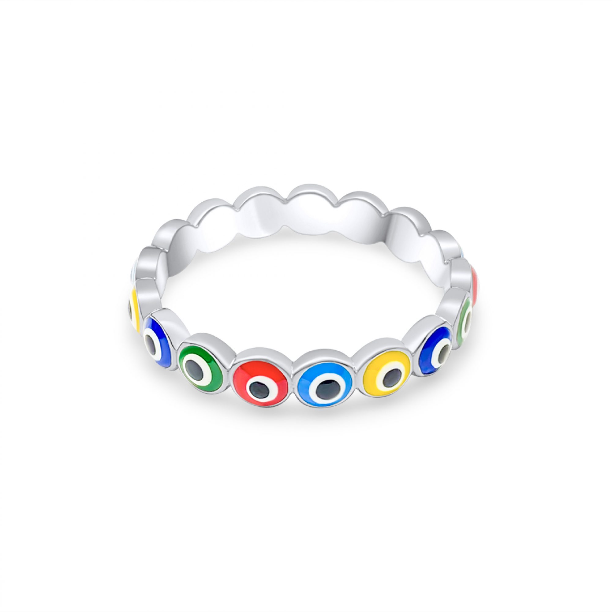 Δαχτυλίδι μάτι πολύχρωμο