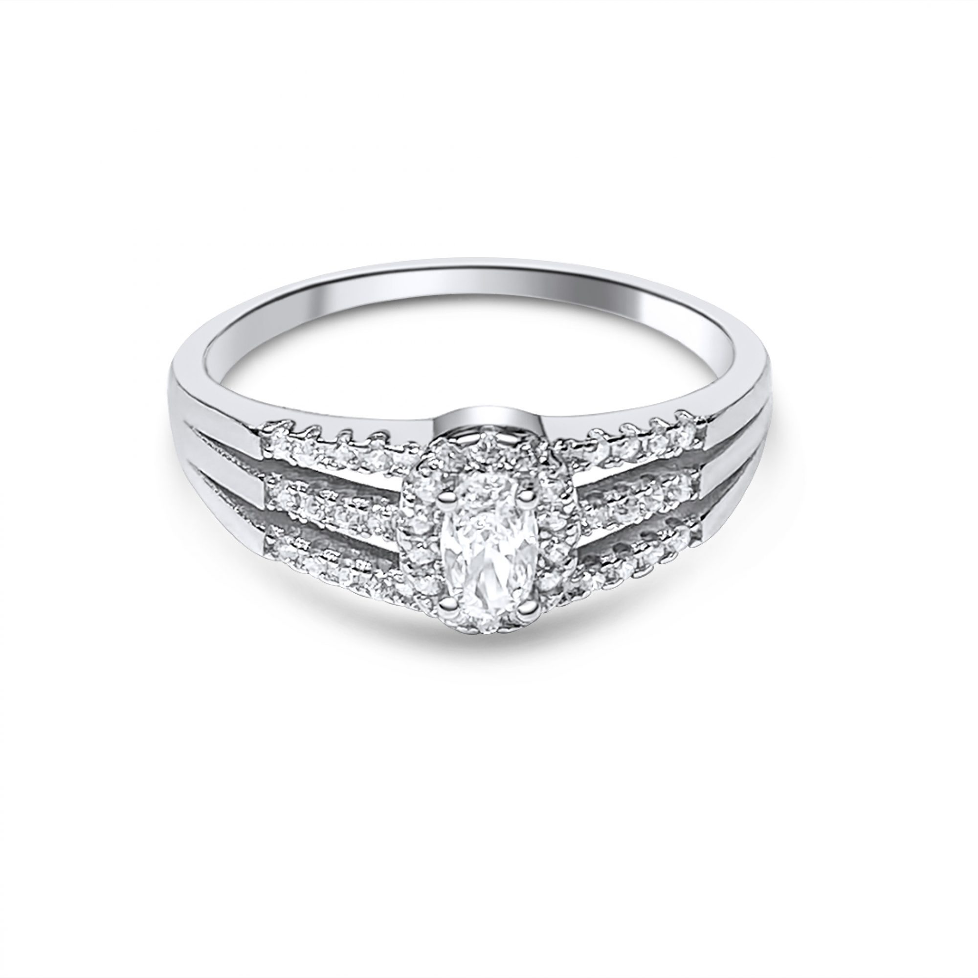 Δαχτυλίδι με πέτρες ζιργκόν