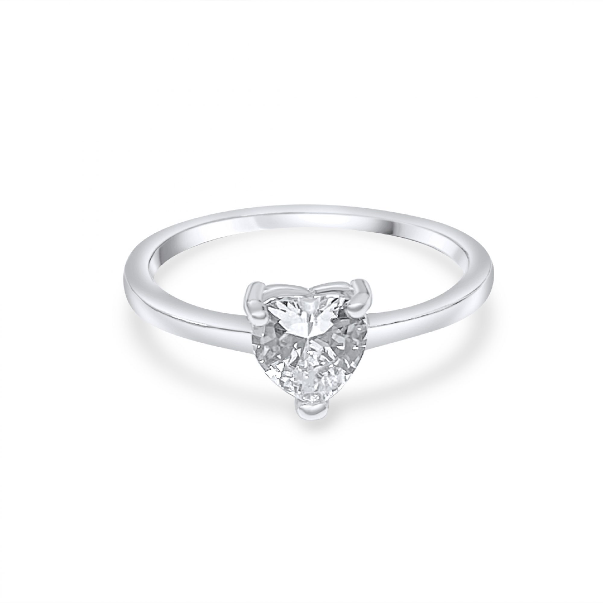 Μονόπετρο δαχτυλίδι με ζιργκόν πέτρα