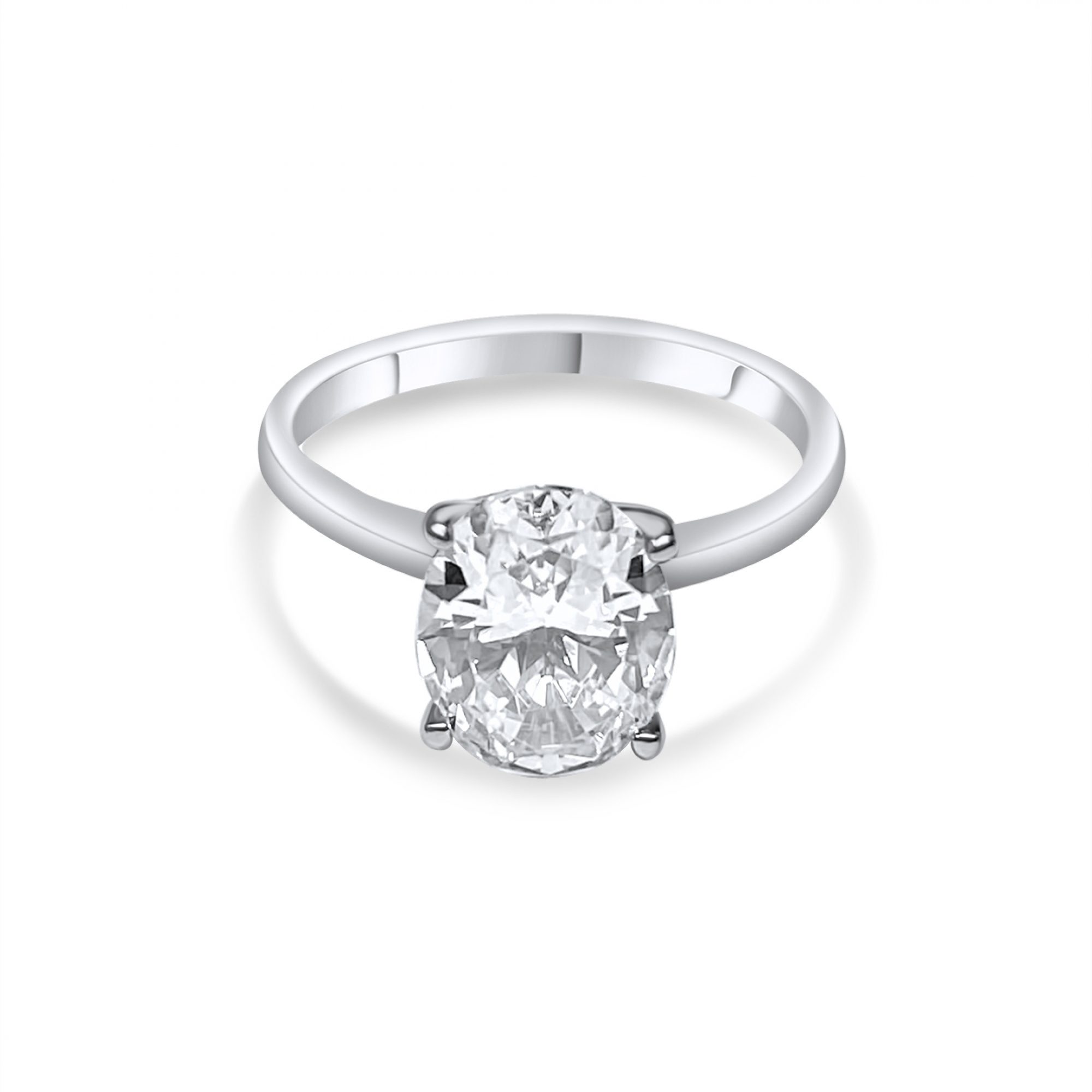 Μονόπετρο δαχτυλίδι με ζιργκόν πέτρα