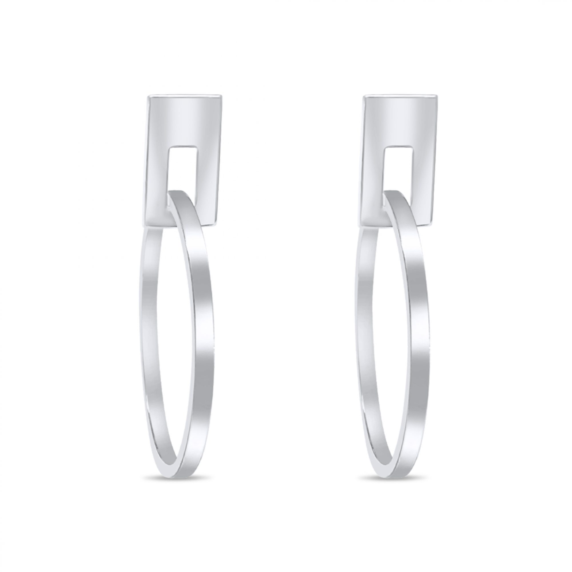 Σκουλαρίκια κρεμαστός κύκλος