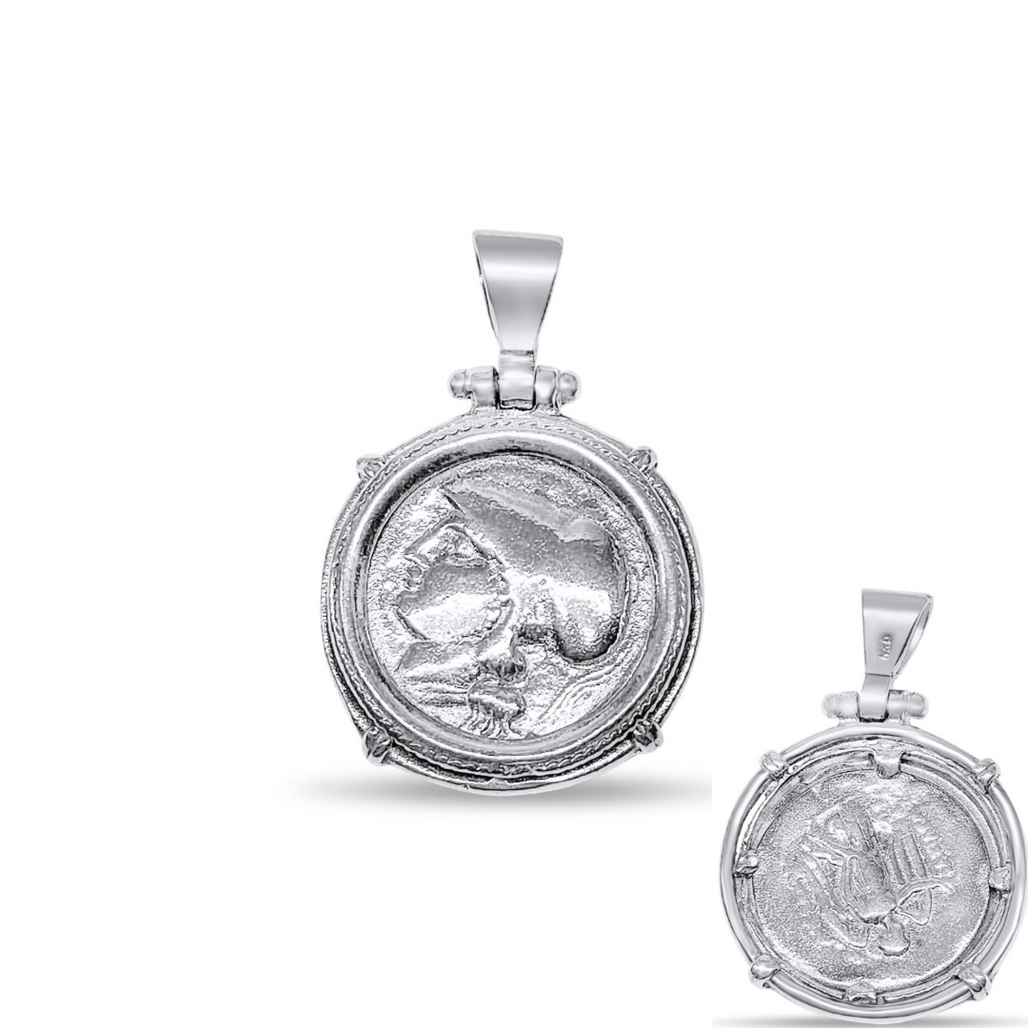 Κρεμαστό διπλής όψης με τη θεά Αθηνά και τη θεά Νίκη