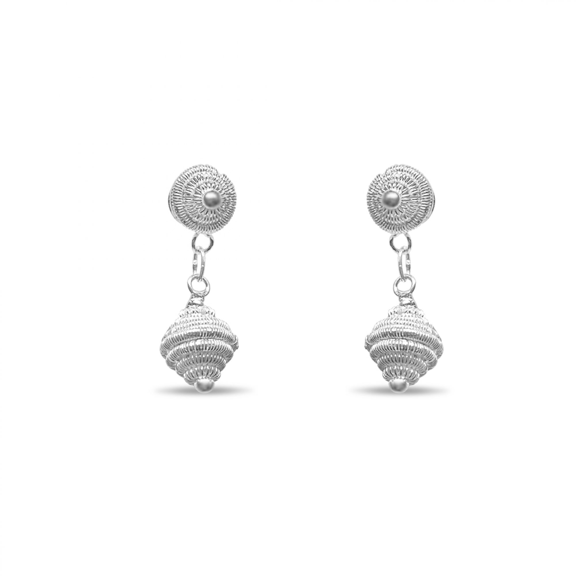 Σκουλαρίκια φιλιγκράν καρφωτά