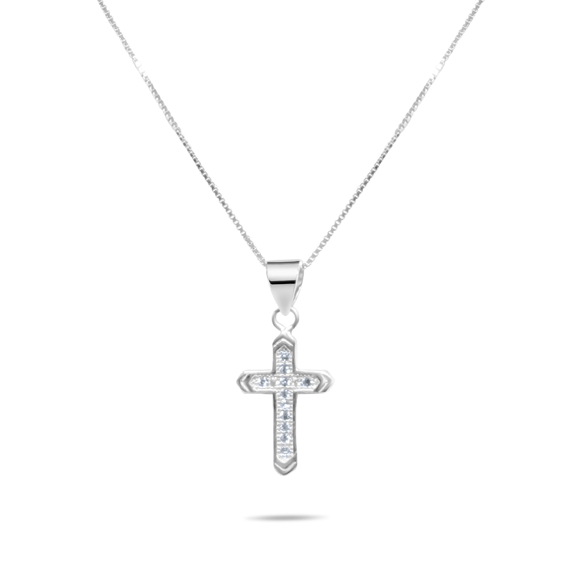 Σταυρός με ζιργκόν πέτρες