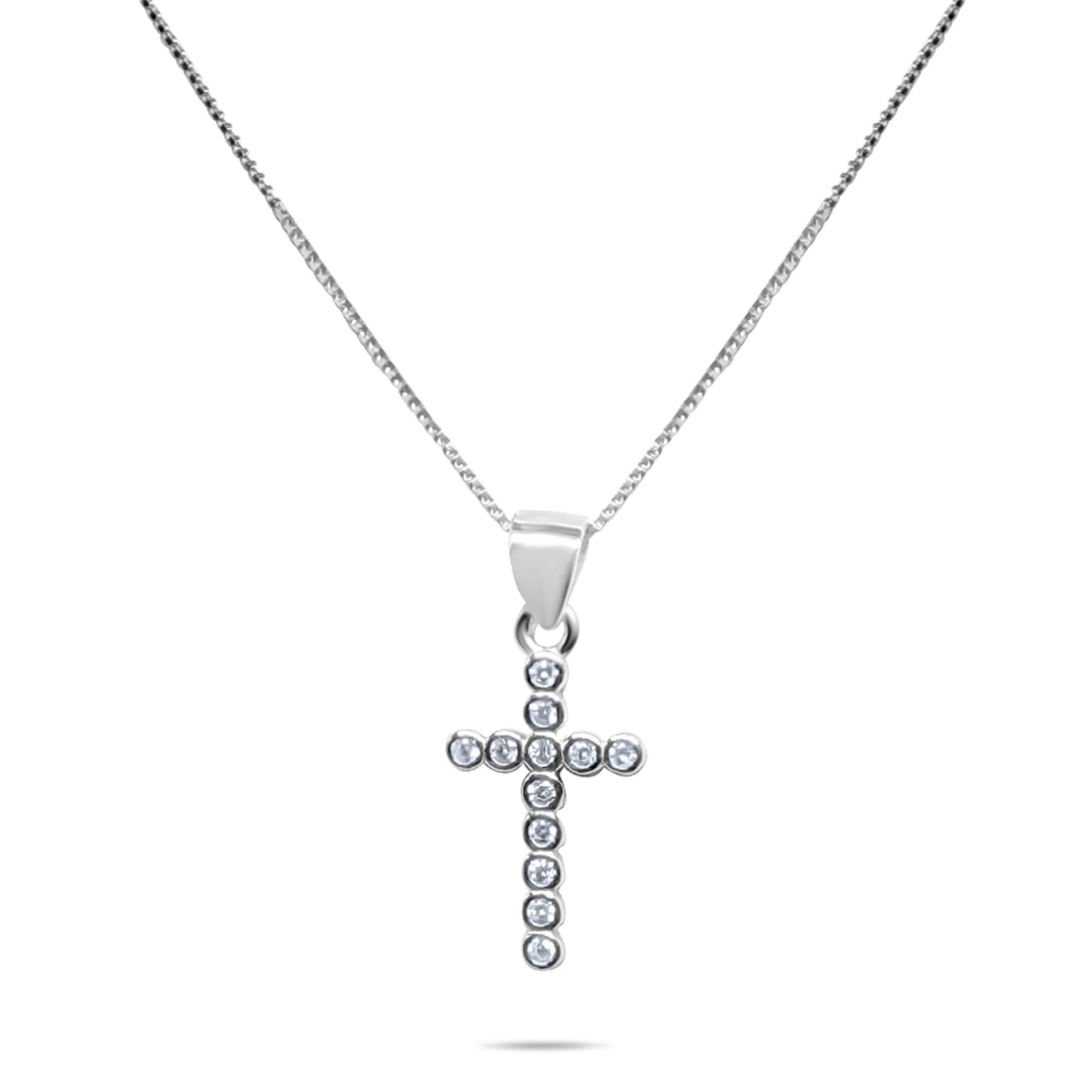 Σταυρός με ζιργκόν πέτρες