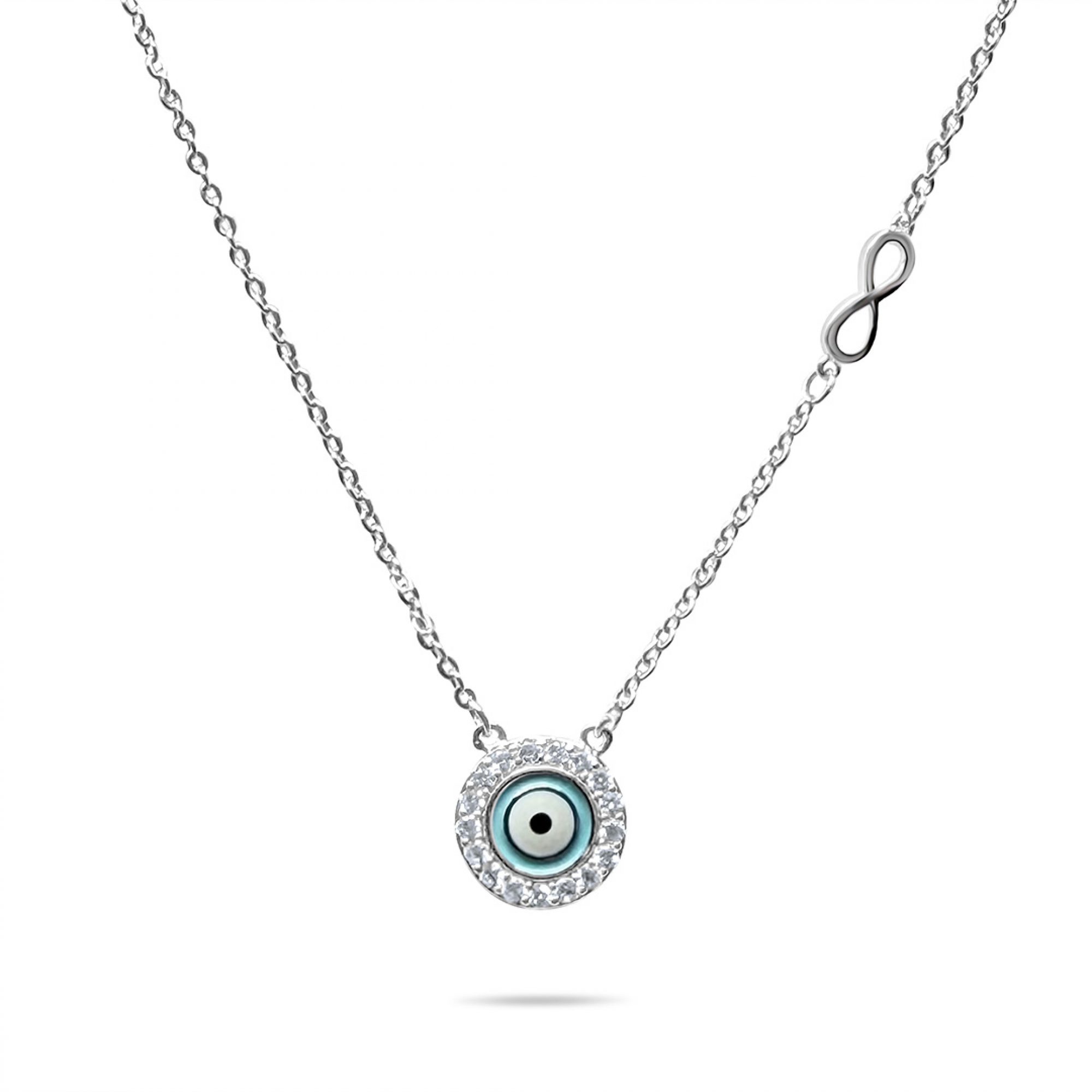 Κολιέ μάτι με άπειρο