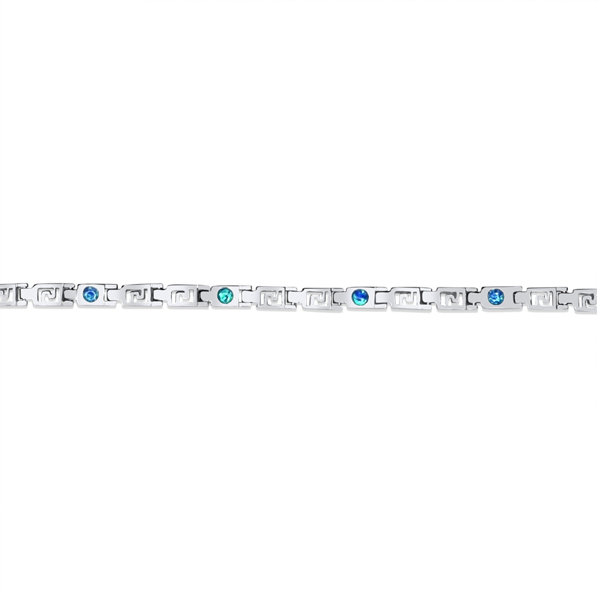 Βραχιόλι με πέτρες όπαλ και μαίανδρο