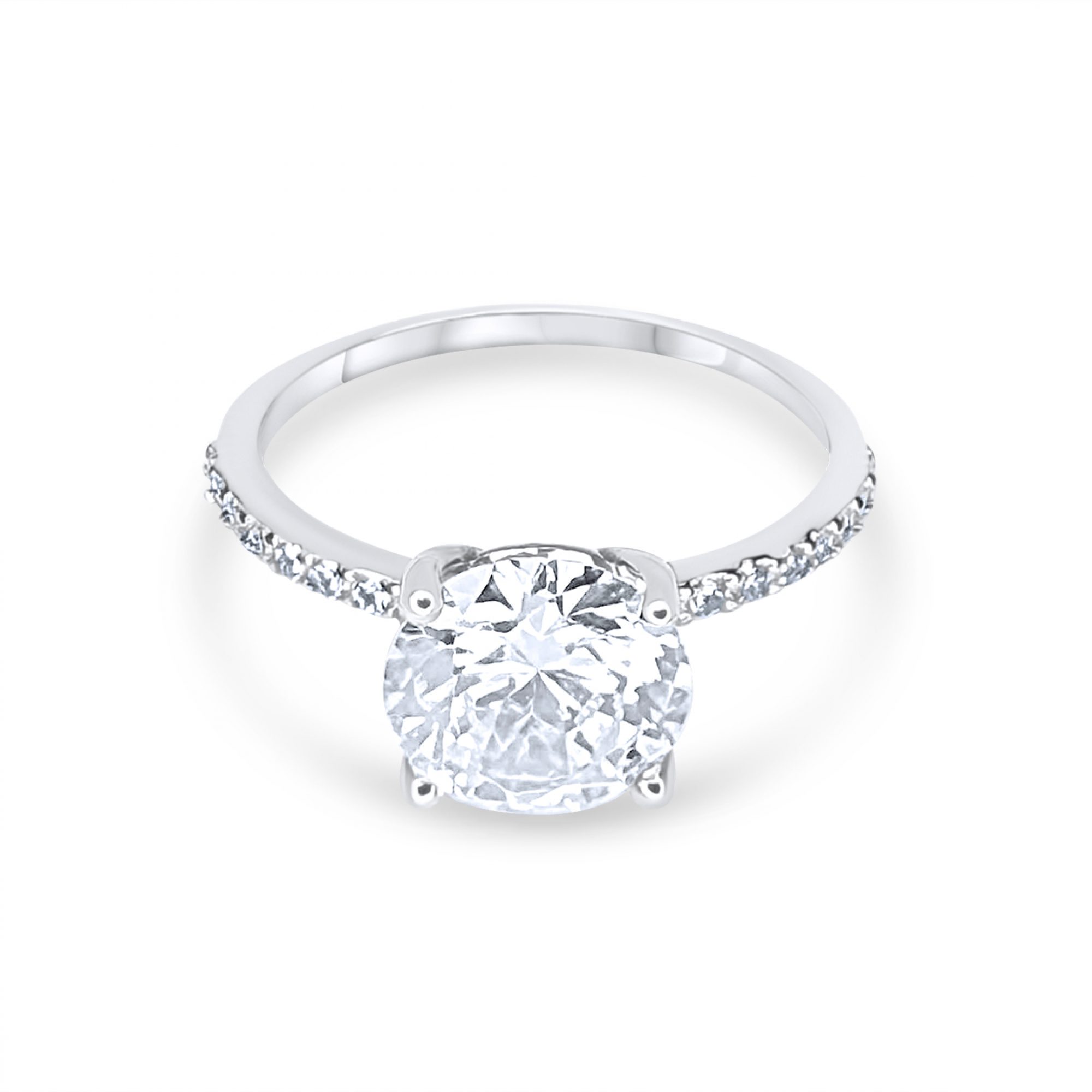 Δαχτυλίδι με πέτρες ζιργκόν