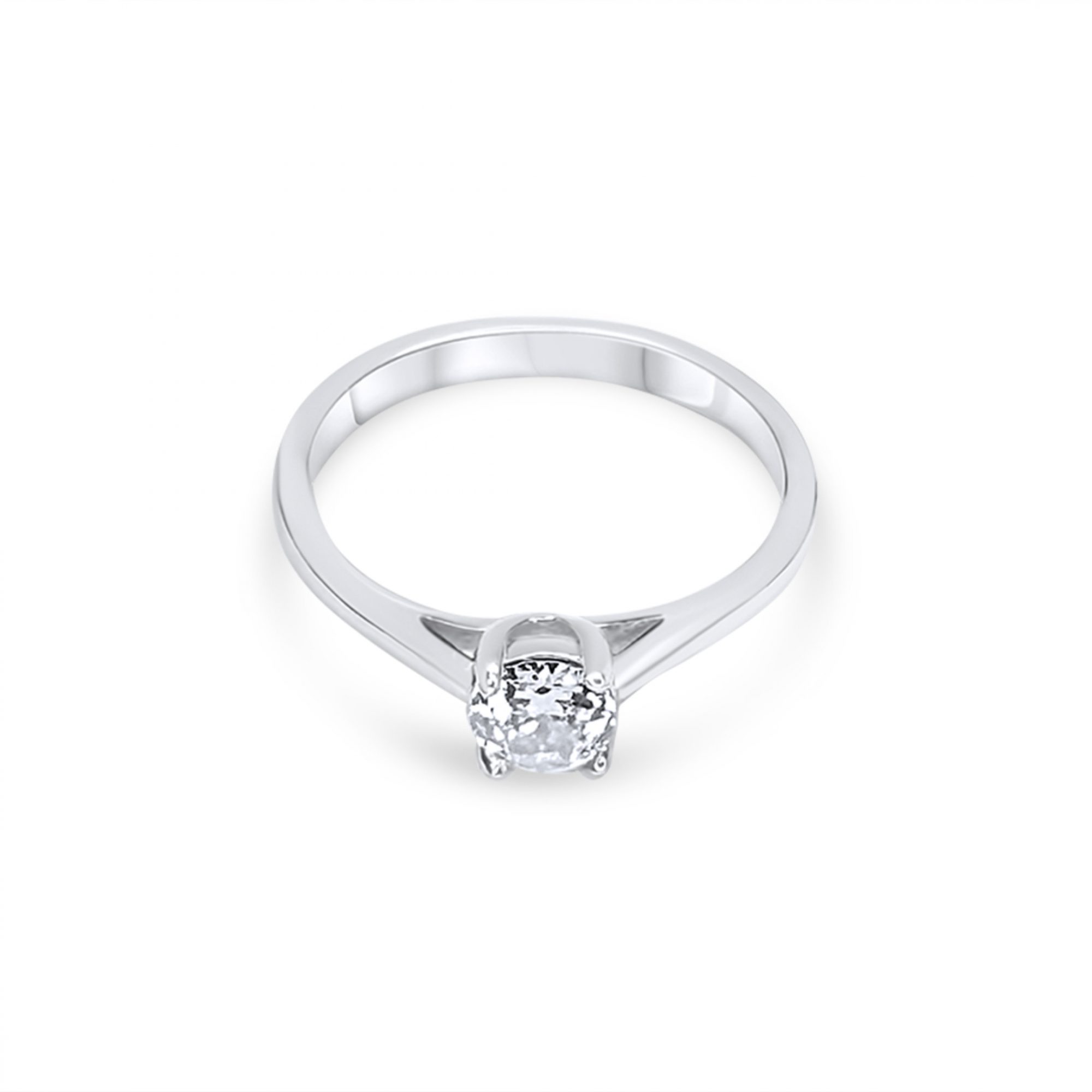 Μονόπετρο δαχτυλίδι με ζιργκόν πέτρα