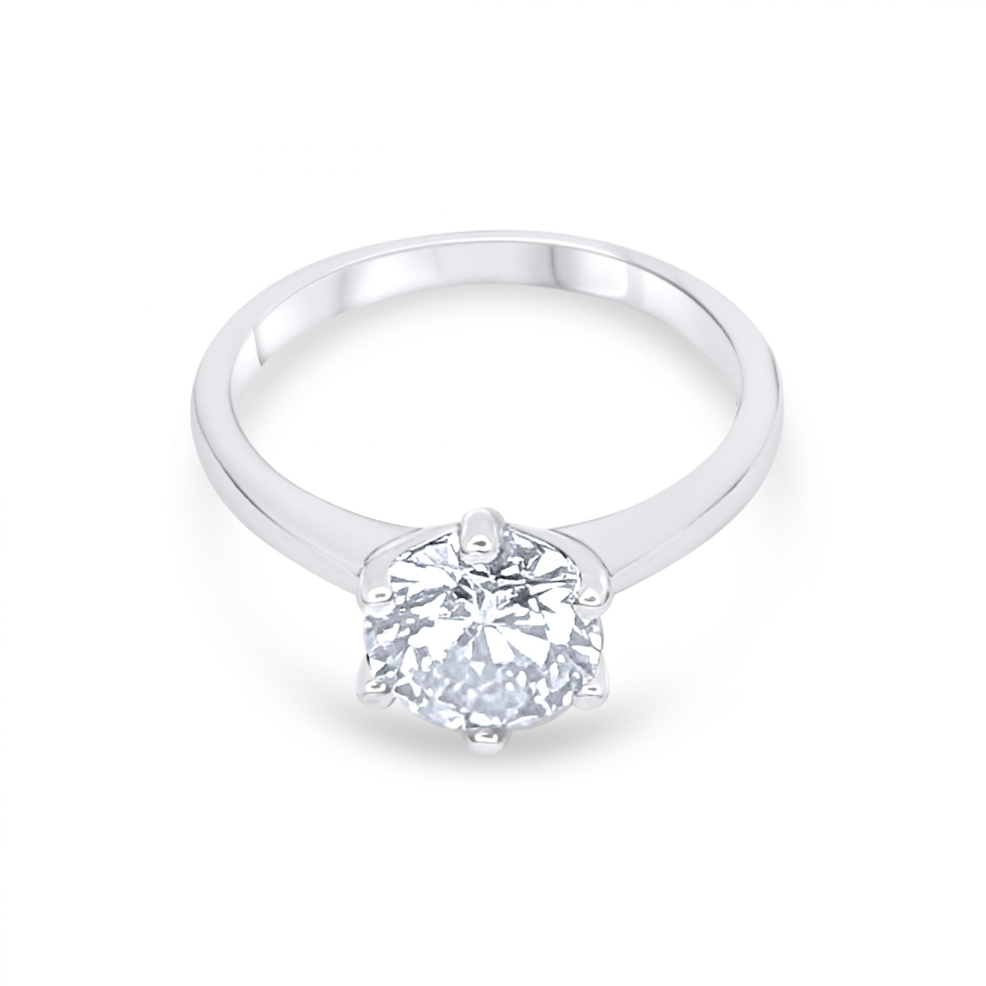 Μονόπετρο δαχτυλίδι με ζιργκόν πέτρα