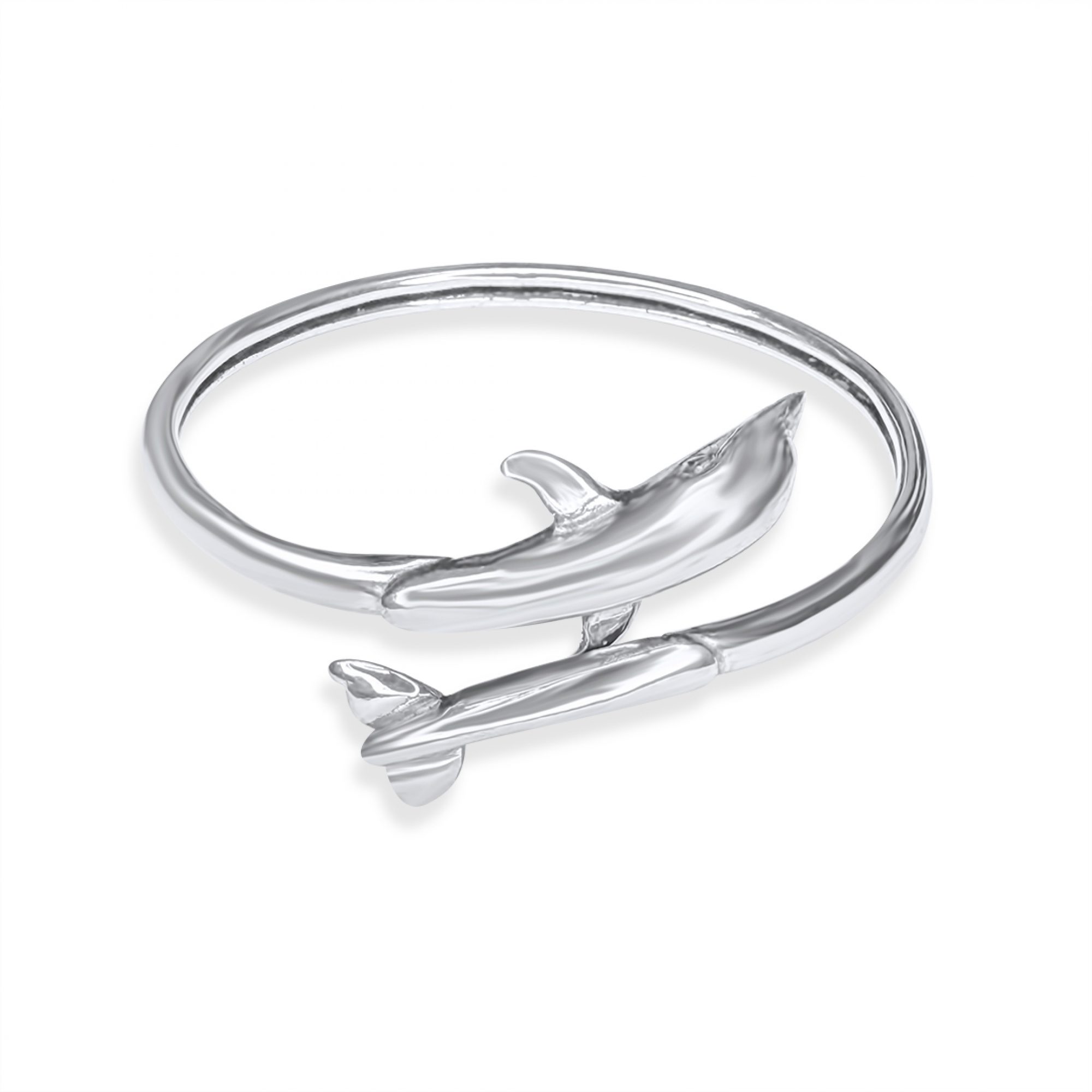 Βραχιόλι κύκλος με δελφίνι