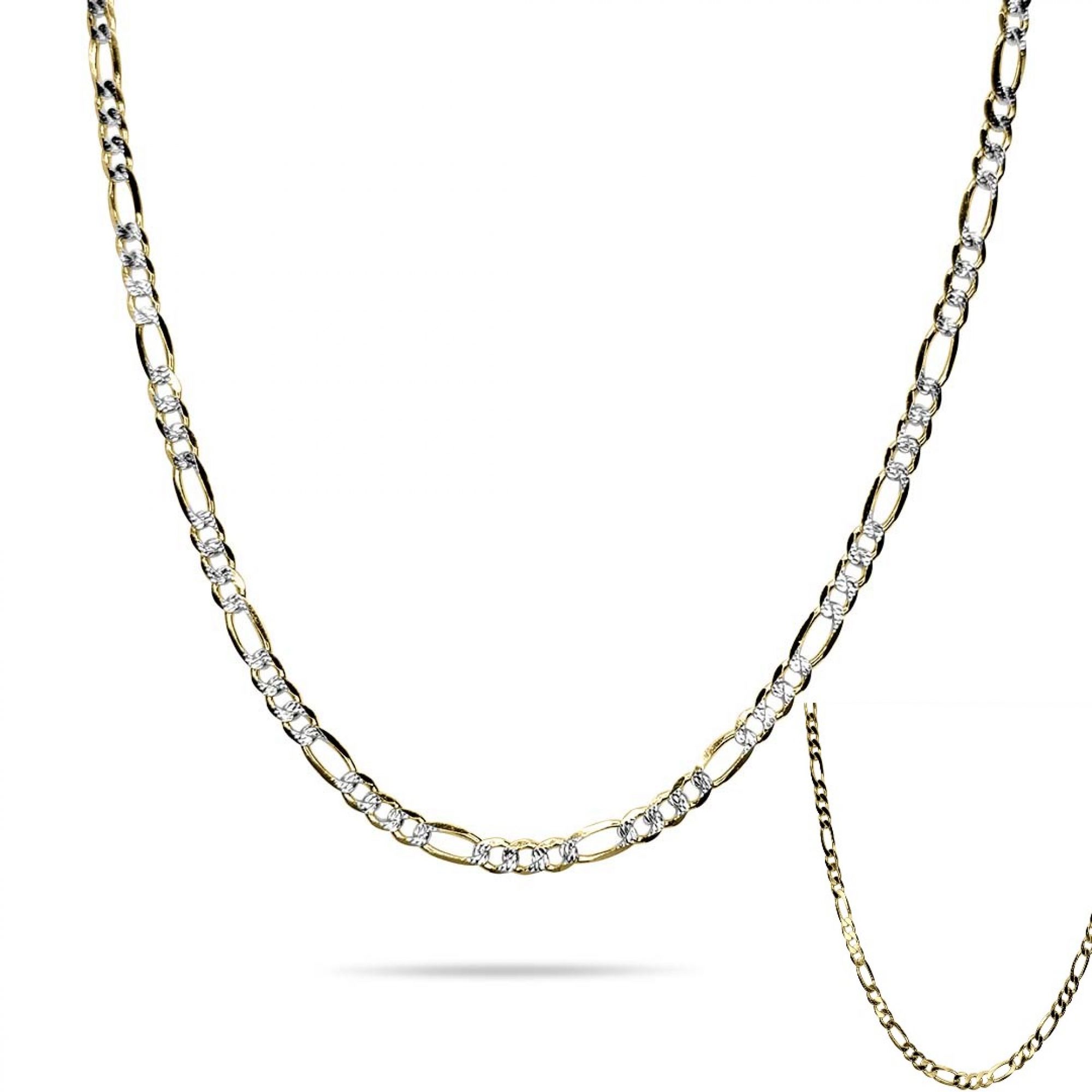 Αλυσίδα λαιμού διπλής όψης επίχρυση