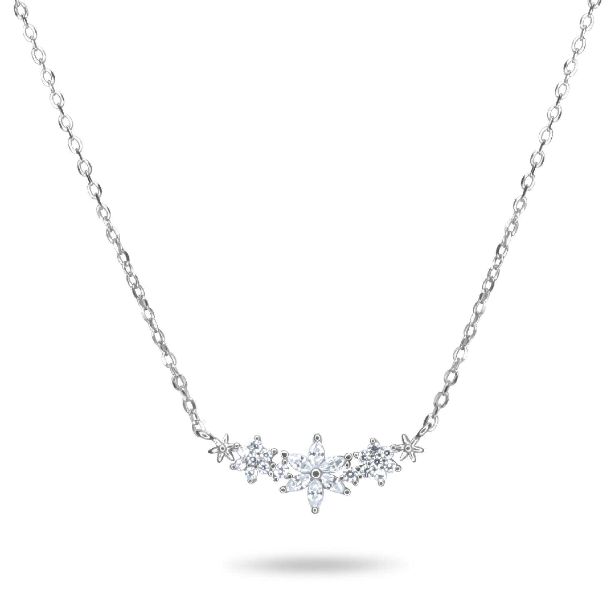 Κολιέ με πέτρες ζιργκόν