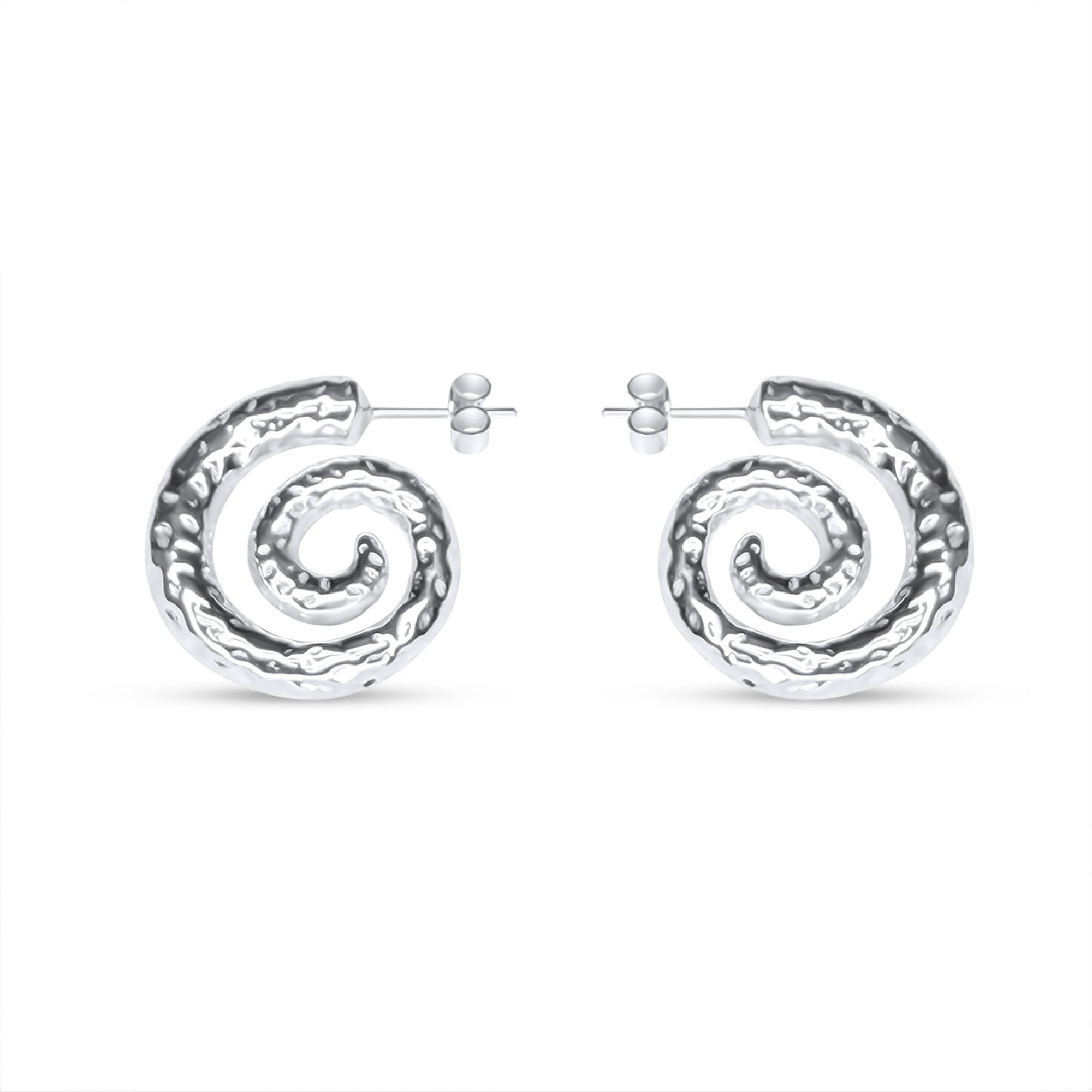 Σκουλαρίκια σπείρες σφυρήλατες 