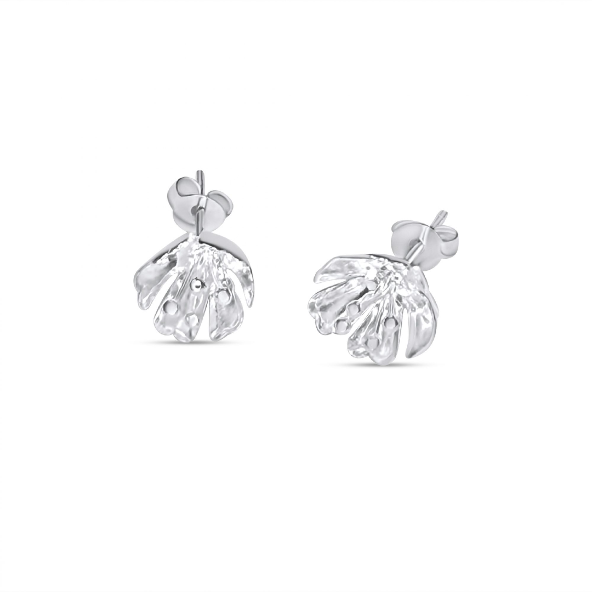 Σκουλαρίκια καρφωτά λουλούδι