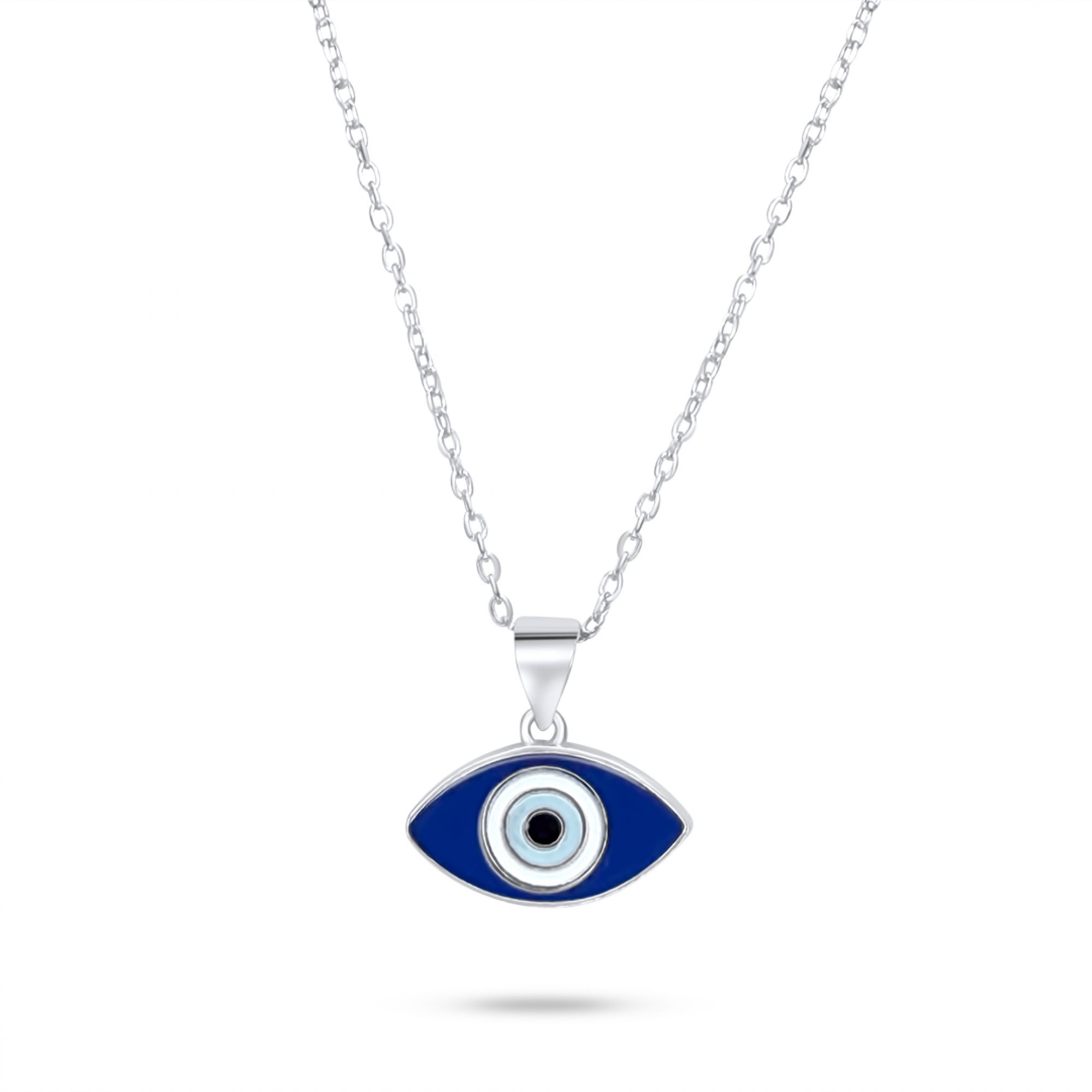 Κολιέ μάτι με σμάλτο