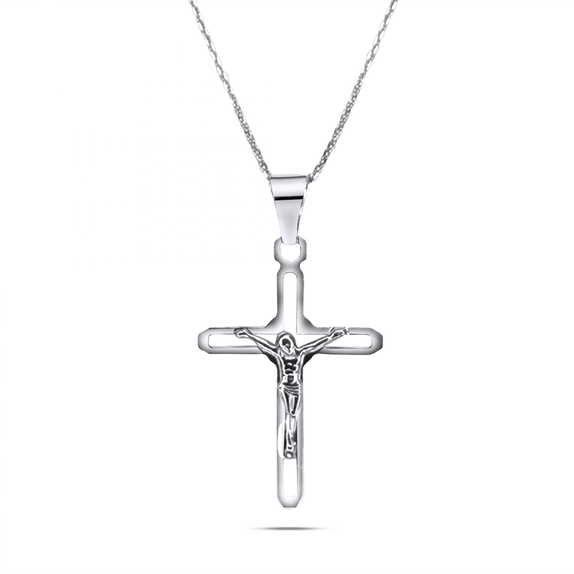 Ανδρικός σταυρός με τον εσταυρωμένο