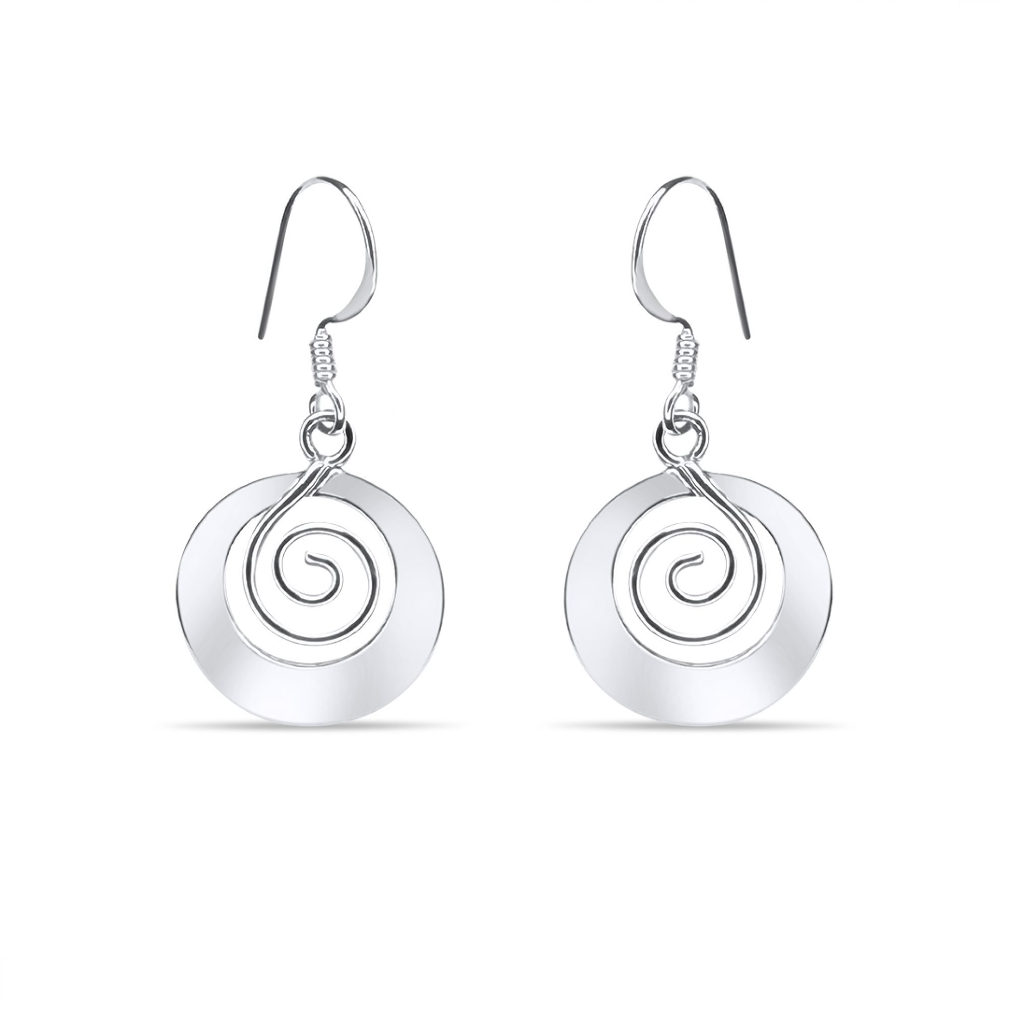 Σκουλαρίκια κρεμαστά σπείρες