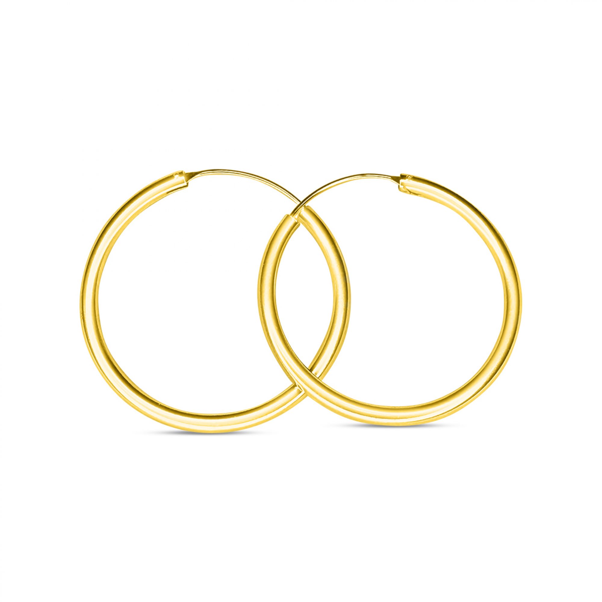 Κρίκοι επίχρυσοι (40mm)