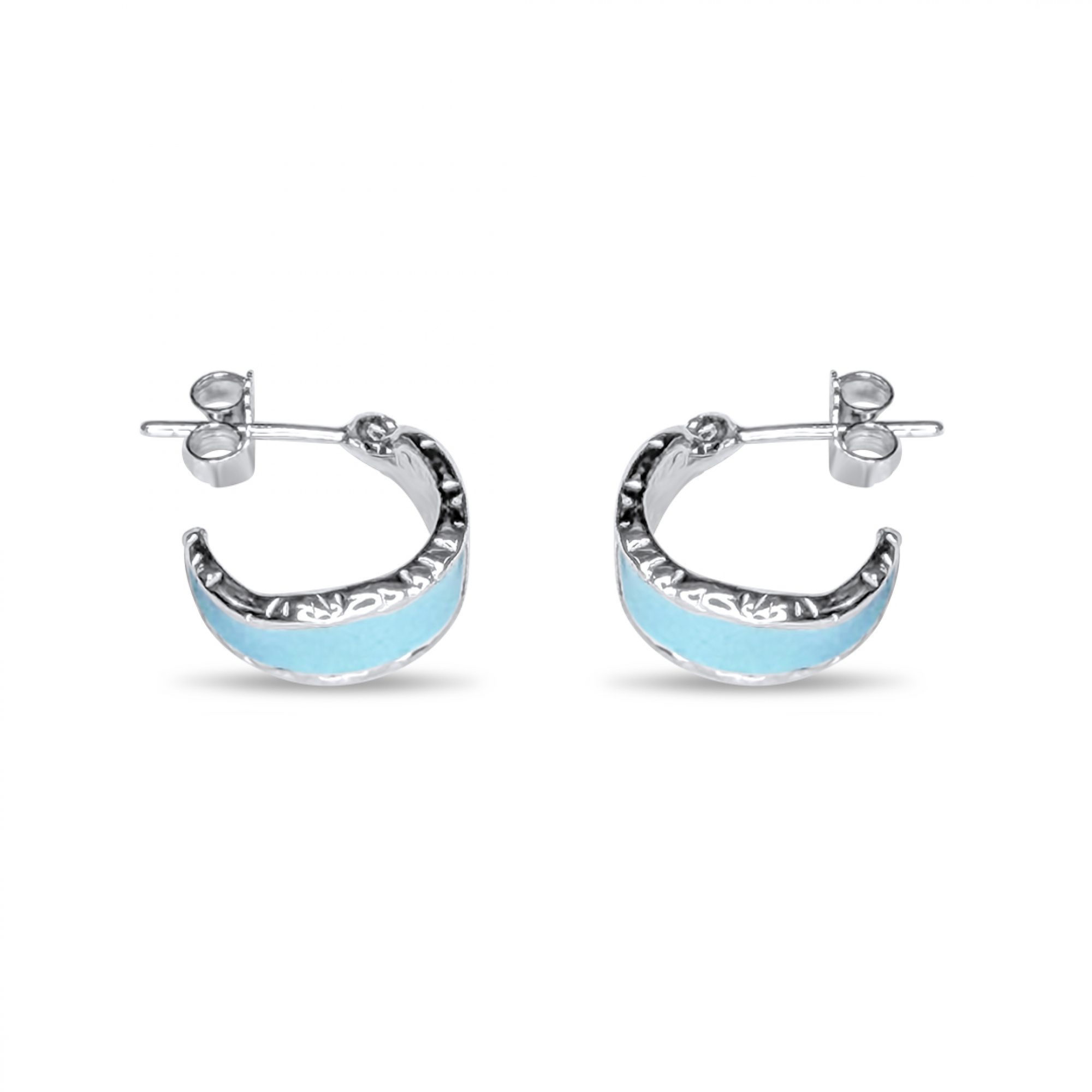 Κρίκοι με σμάλτο (14mm)