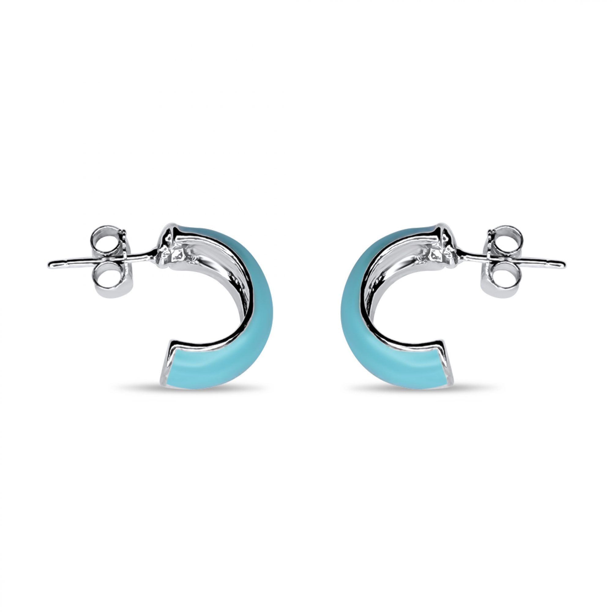 Κρίκοι με σμάλτο (15mm)