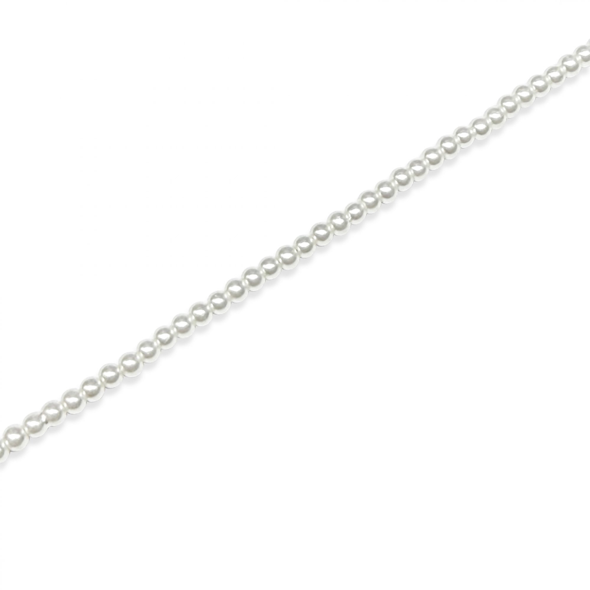 Βραχιόλι ατσάλι με πέρλες