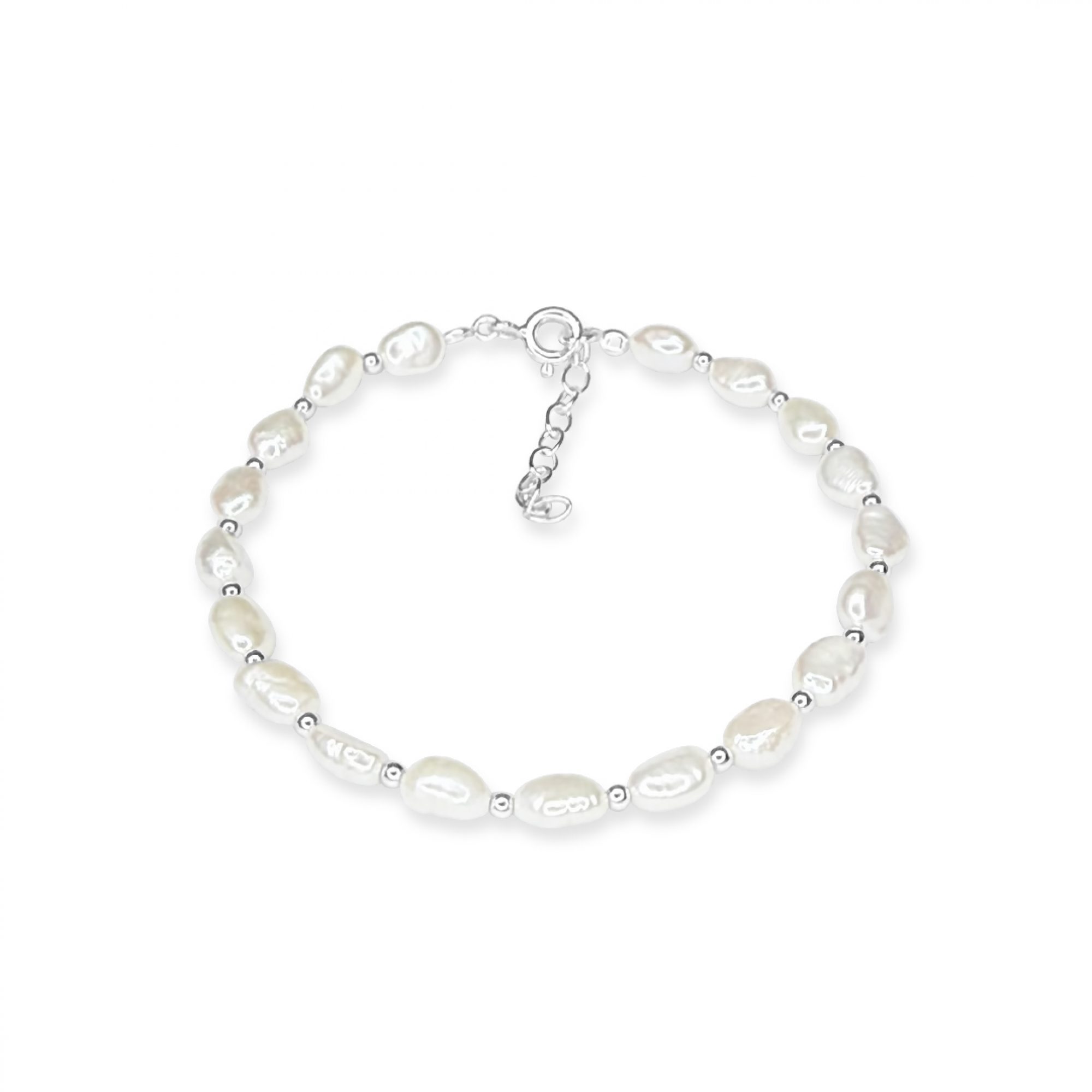 Bracelet with pearls