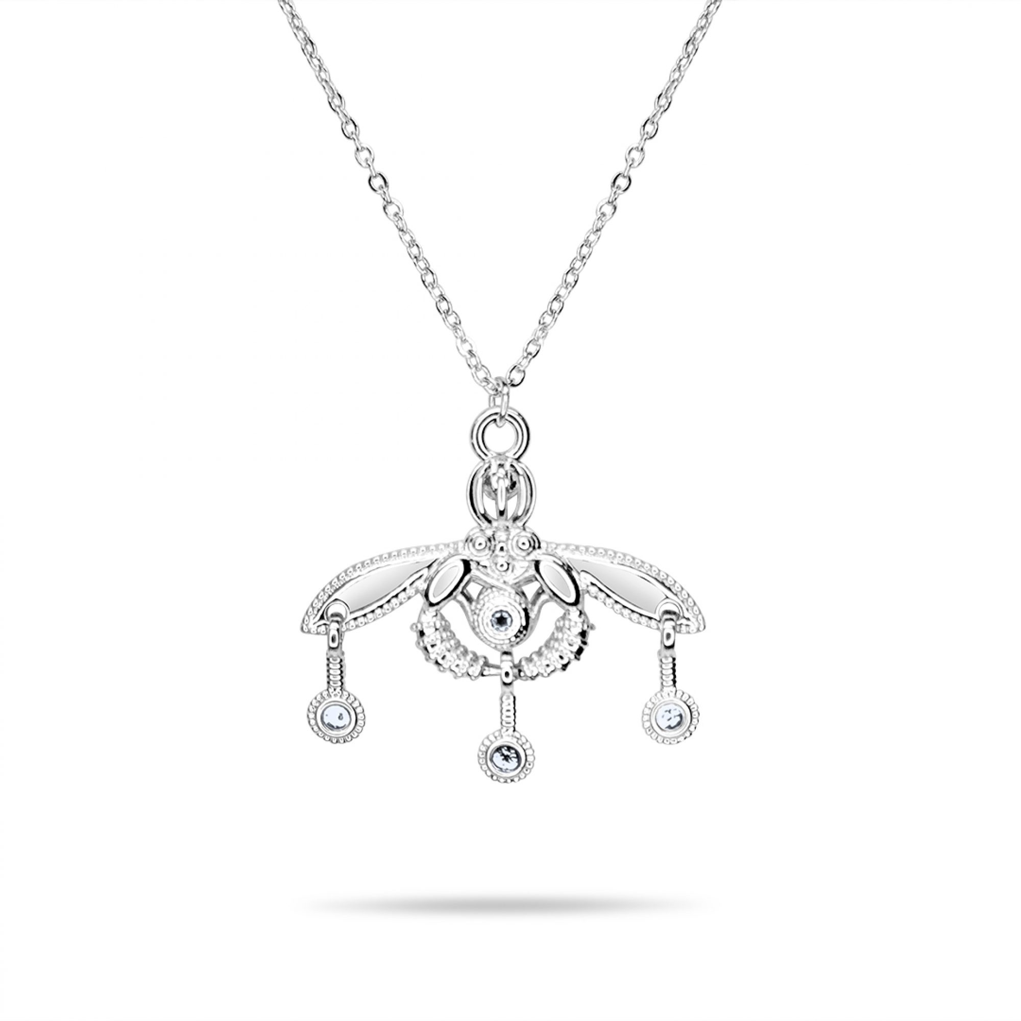 Κολιέ ατσάλι Μινωική Μέλισσα