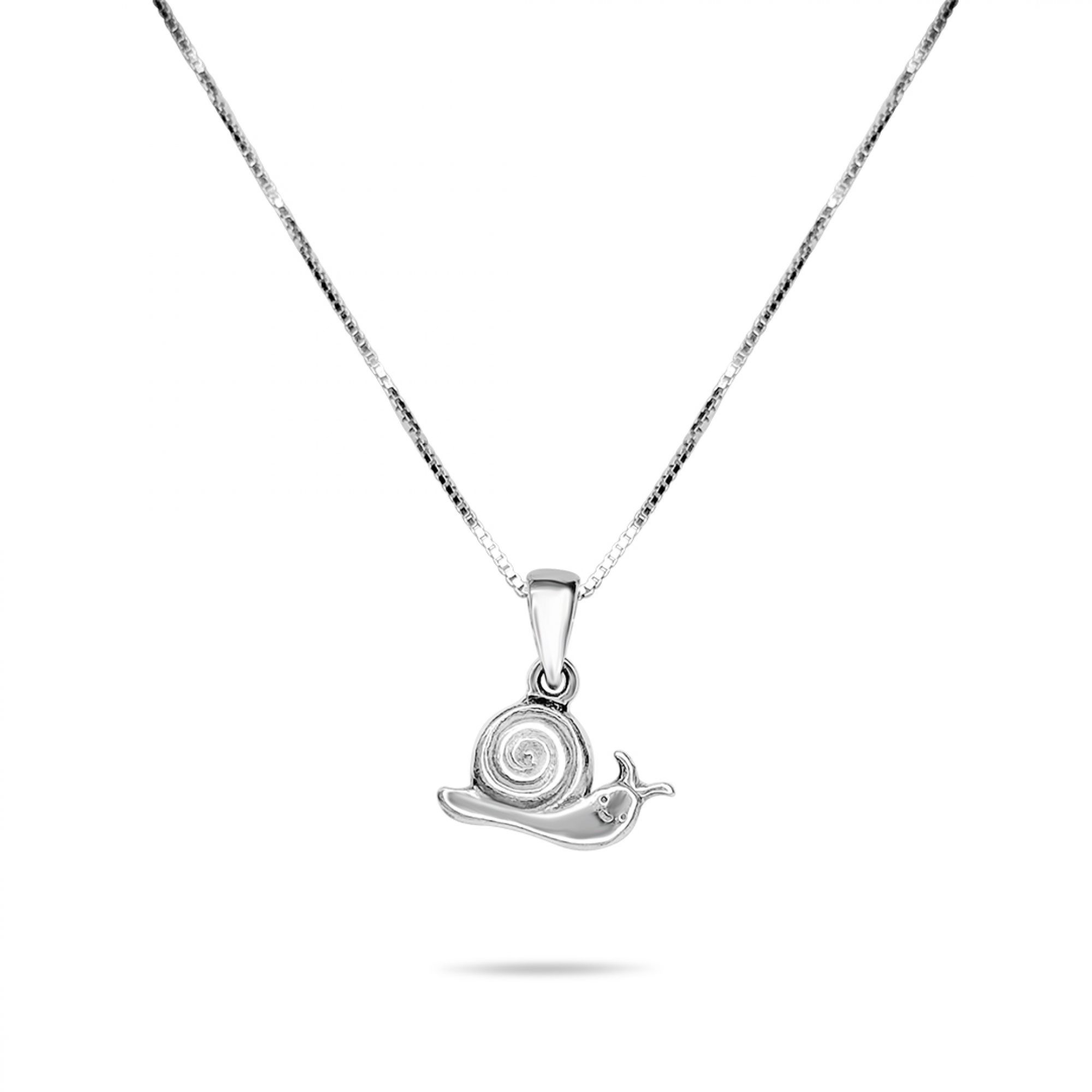 Snail necklace