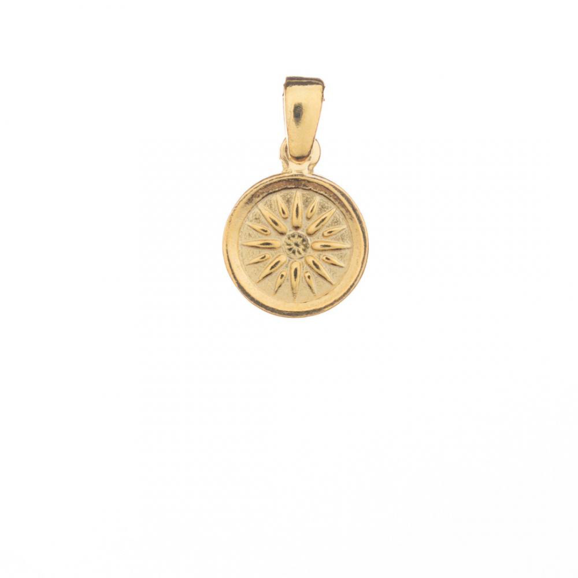 Gold plated Vergina star pendant