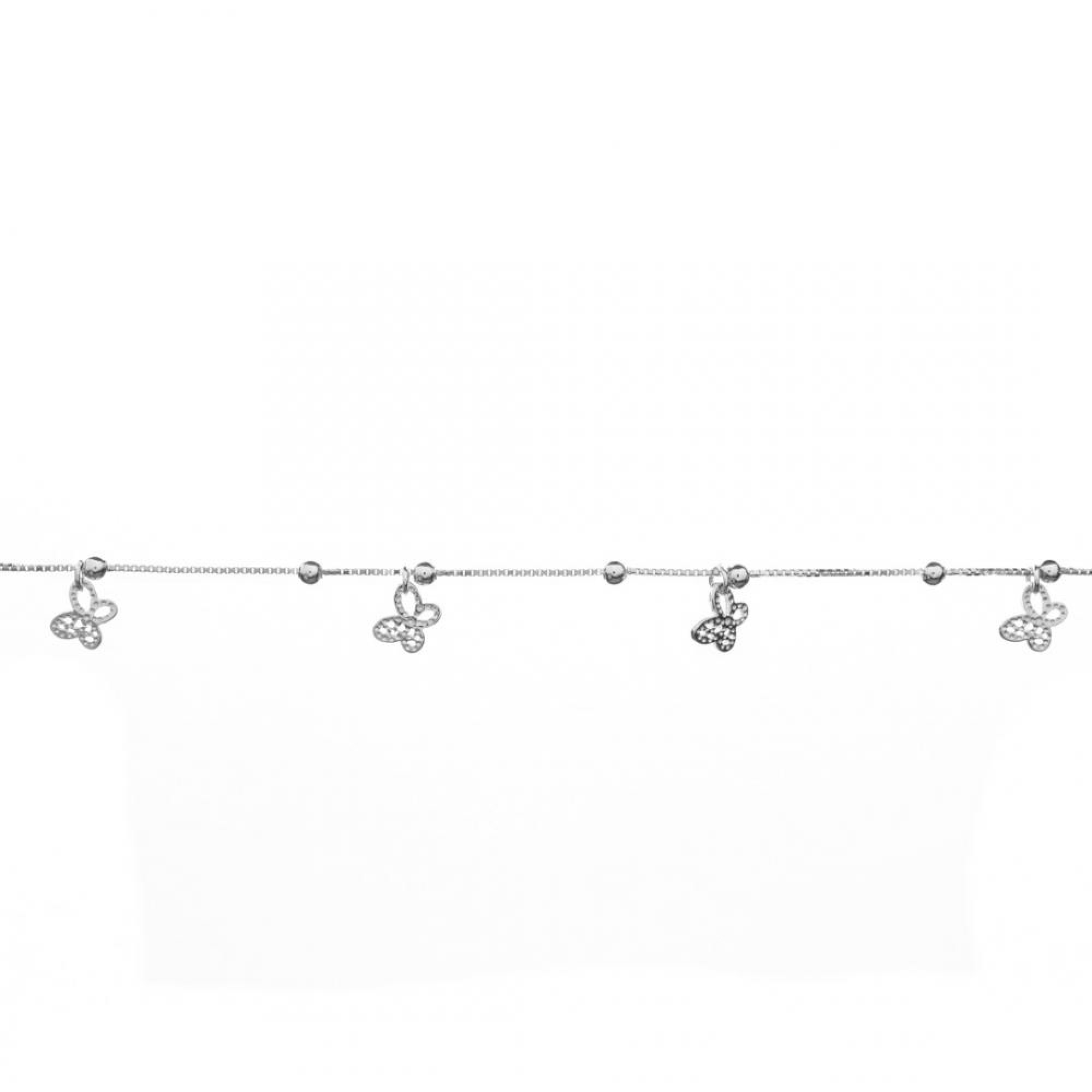 Αλυσίδα ποδιού με κρεμαστές πεταλούδες 