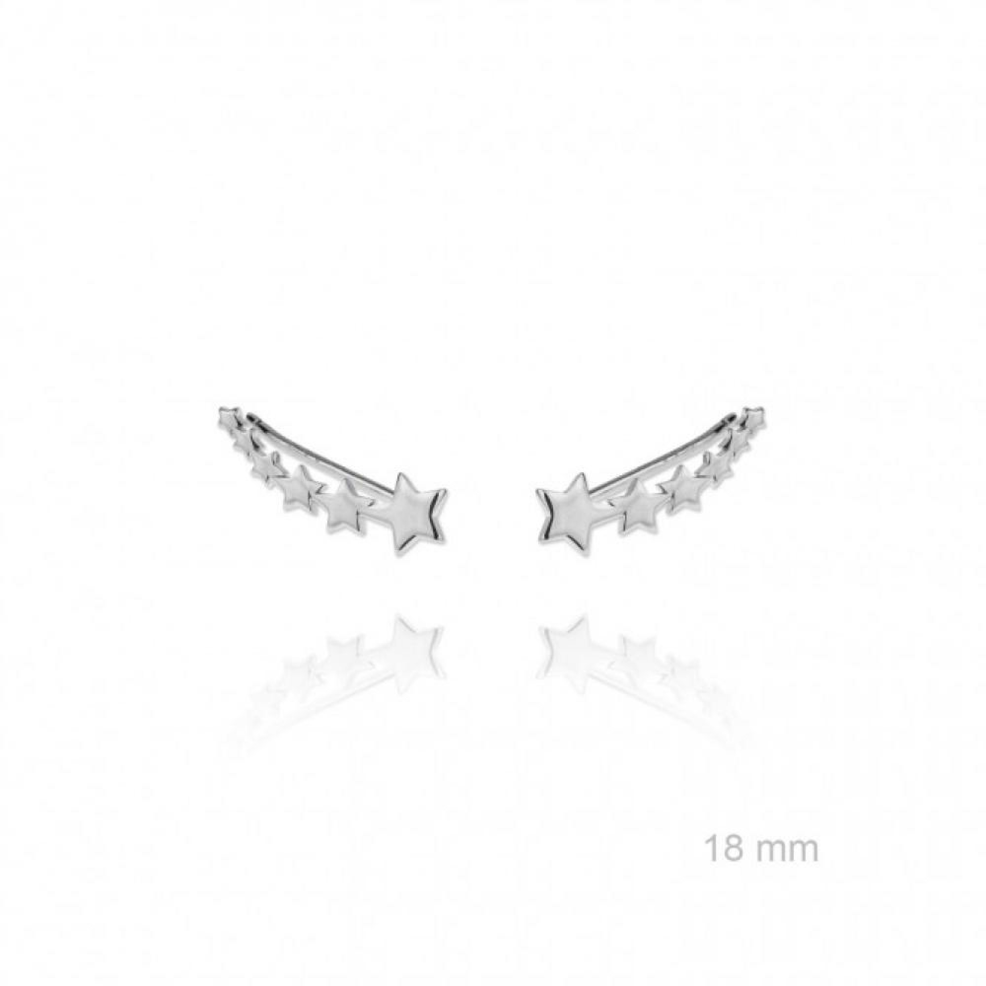 Σκουλαρίκια climbers με αστέρια