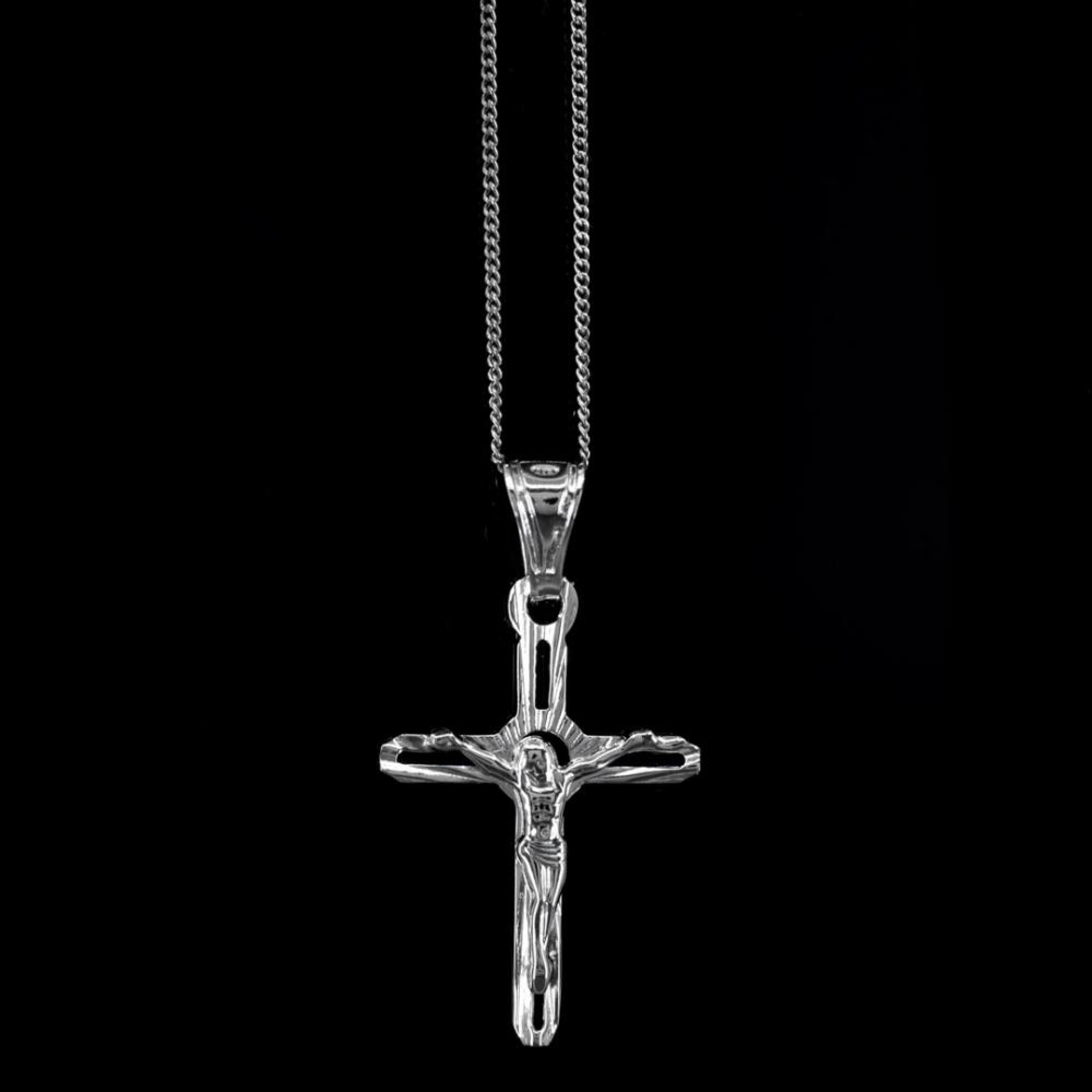 Silver crucifix 