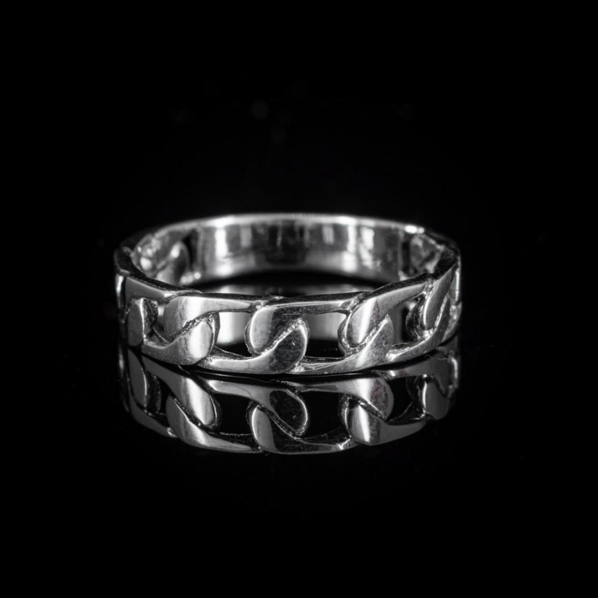 Δαχτυλίδι με σχέδιο αλυσίδας