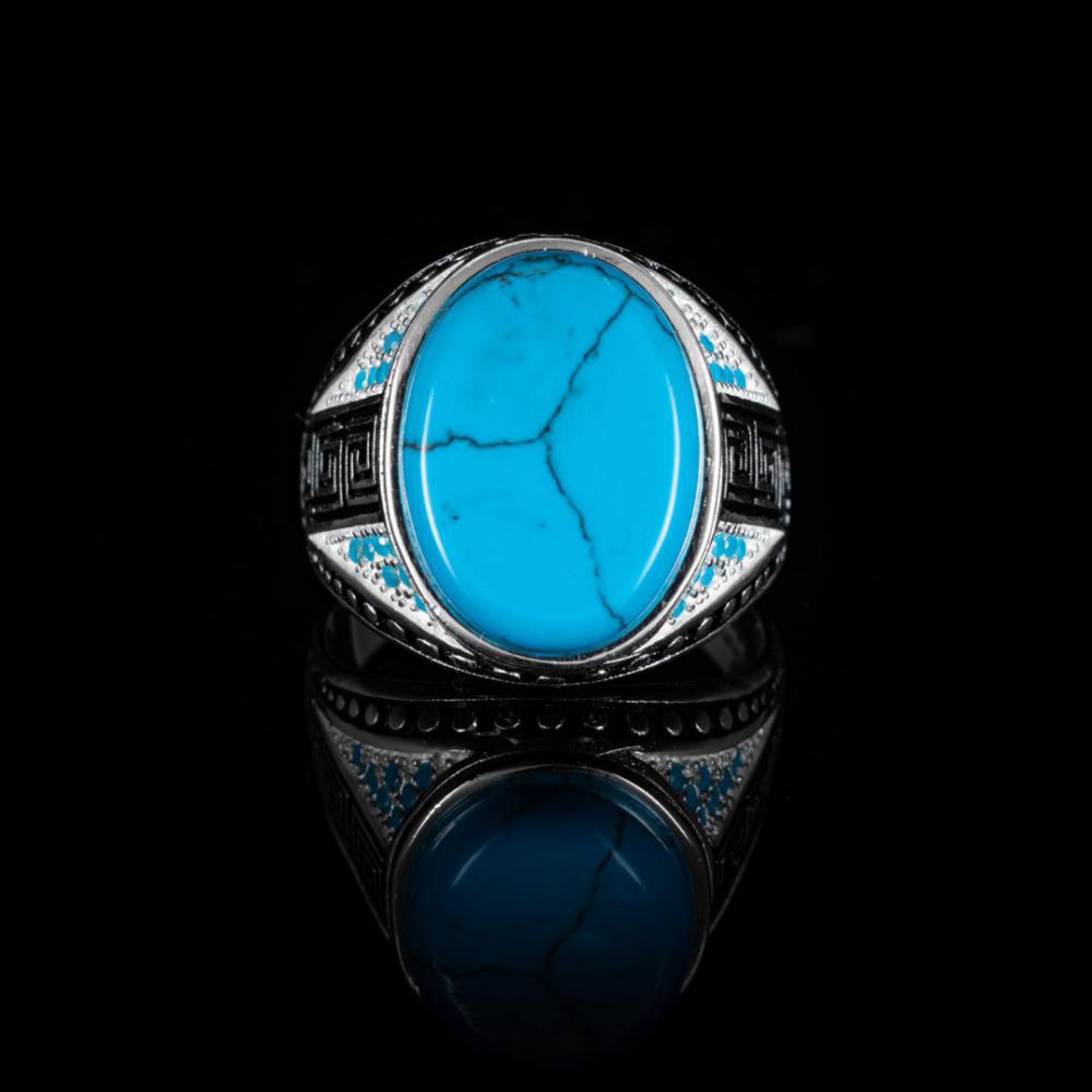 Δαχτυλίδι με πέτρα τιρκουάζ