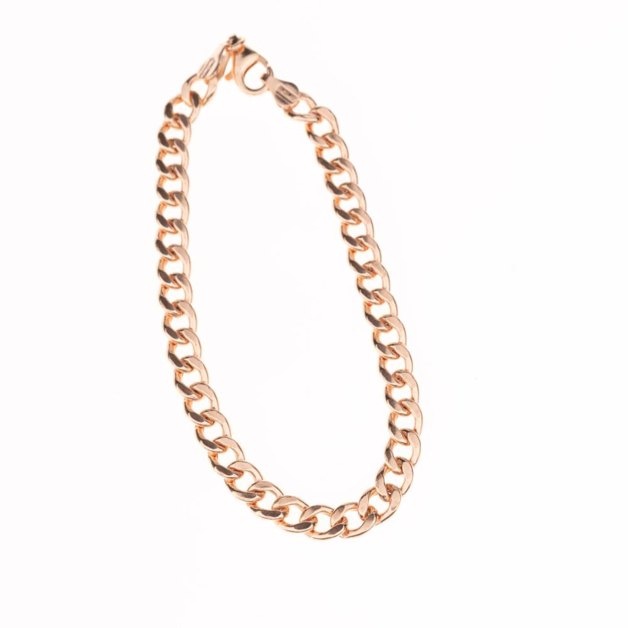 Βραχιόλι αλυσίδα σε ροζ χρυσό