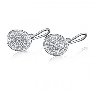 petsios Σκουλαρίκια δίσκος της Φαιστού κρεμαστά