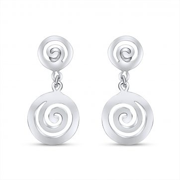 petsios Σκουλαρίκια καρφωτά σπείρες