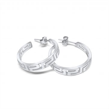 petsios Σκουλαρίκια κρίκοι μαίανδρος