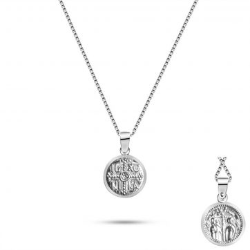 petsios Κολιέ κωνσταντινάτο οξειδωμένο