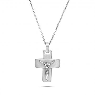 petsios Ανδρικός σταυρός με τον εσταυρωμένο 