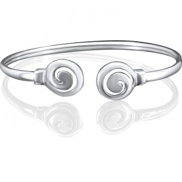 petsios Βραχιόλι κύκλος με σπείρες