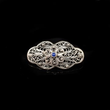 petsios Καρφίτσα με πέτρα λάπις λάζουλι