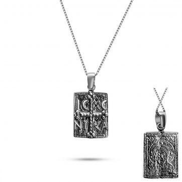 petsios Κολιέ κωνσταντινάτο οξειδωμένο