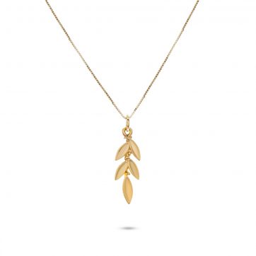 petsios Κρεμαστό κλαδί ελιάς επίχρυσο