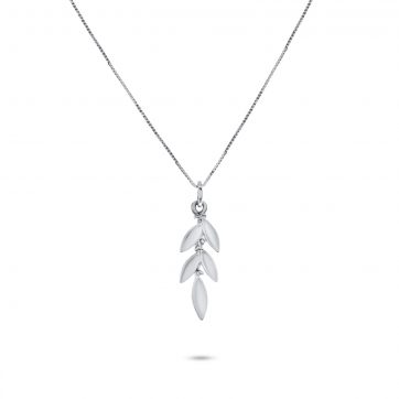 petsios Κολιέ με κλαδί ελιάς