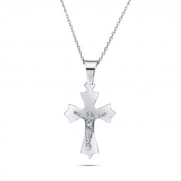 petsios Ανδρικός σταυρός με τον εσταυρωμένο