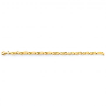 petsios Βραχιόλι μαίανδρος επίχρυσο