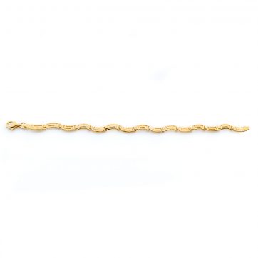 petsios Βραχιόλι μαίανδρος επίχρυσο