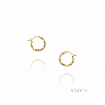 petsios Επίχρυσα σκουλαρίκια